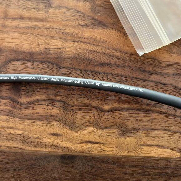 Monster Standard Interlink 100 RCA Audio Cable 7FT High Performance - Picture 4 of 4